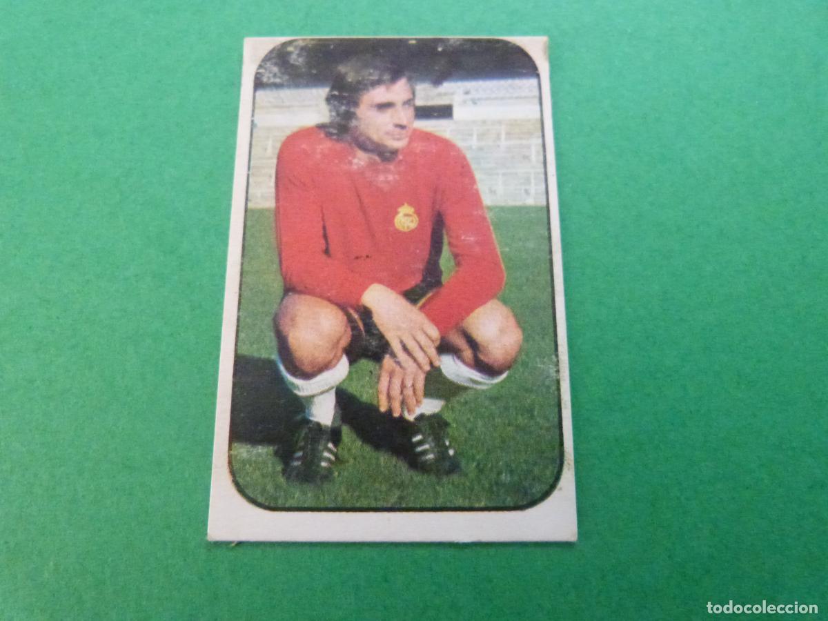 Cromos de f&uacute;tbol: CROMO F&Uacute;TBOL MIGUEL ANGEL REAL MADRID C.F. DESPEGADO LIGA ESTE 1976-1977/76-77