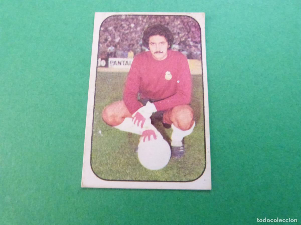 Cromos de f&uacute;tbol: CROMO F&Uacute;TBOL GARCIA REMON REAL MADRID C.F. DESPEGADO LIGA ESTE 1976-1977/76-77