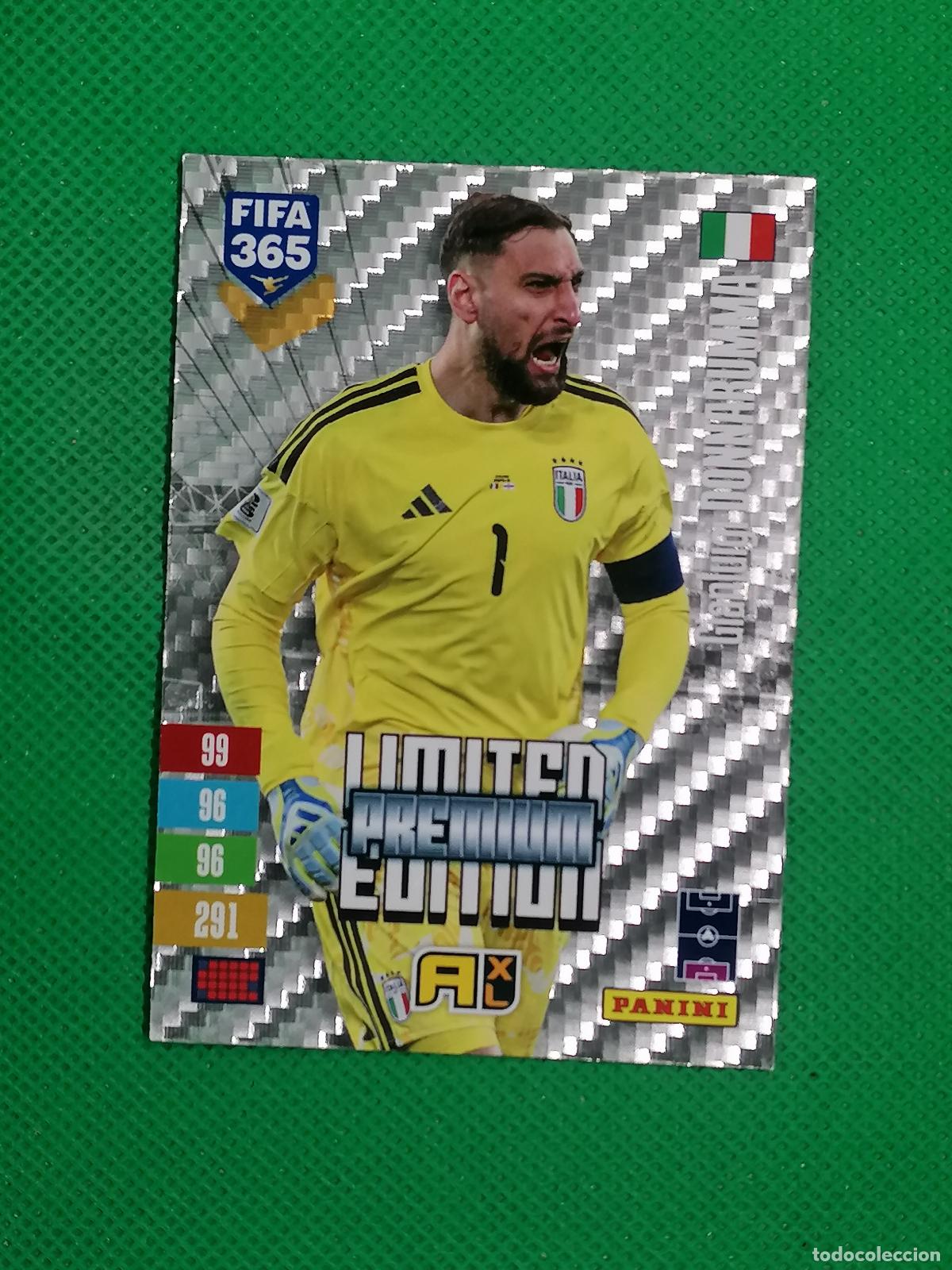 Cromos de f&uacute;tbol: GIANLUIGI DONNARUMMA ITALIA LIMITED EDITION PREMIUM ⚽ PANINI FIFA 365 26 27 2026 2027 ⚽