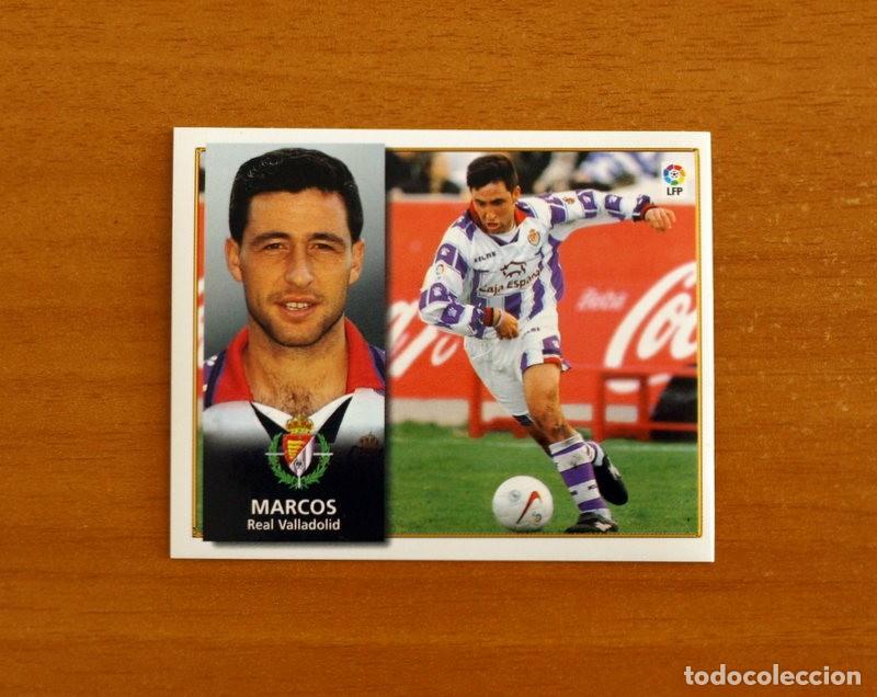 Cromos de f&uacute;tbol: Real Valladolid - Marcos - Ediciones Este Liga 1998-1999, 98-99 - Nunca pegado