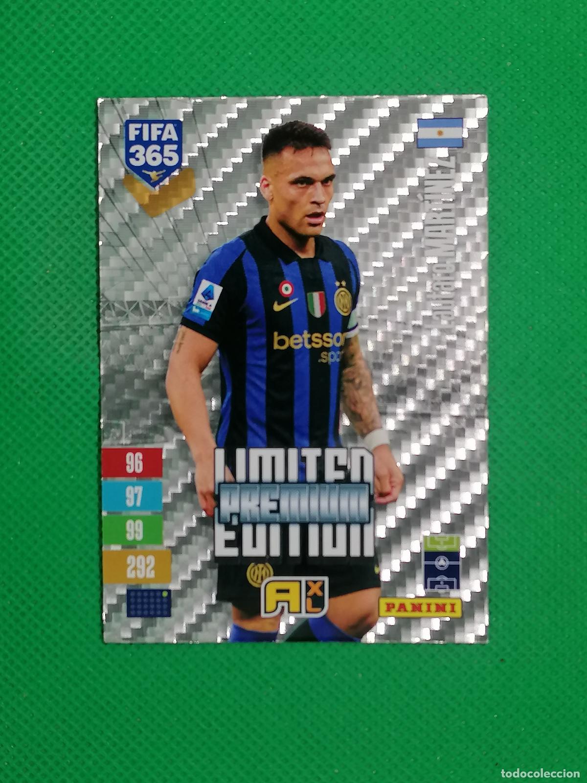 Cromos de f&uacute;tbol: LAUTARO MARTINEZ INTER MILAN LIMITED EDITION PREMIUM ⚽ PANINI FIFA 365 26 27 2026 2027 ⚽