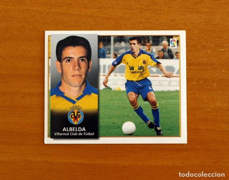 Cromos de f&uacute;tbol: Villarreal - Albelda - Ediciones Este Liga 1998-1999, 98-99 - Nunca pegado