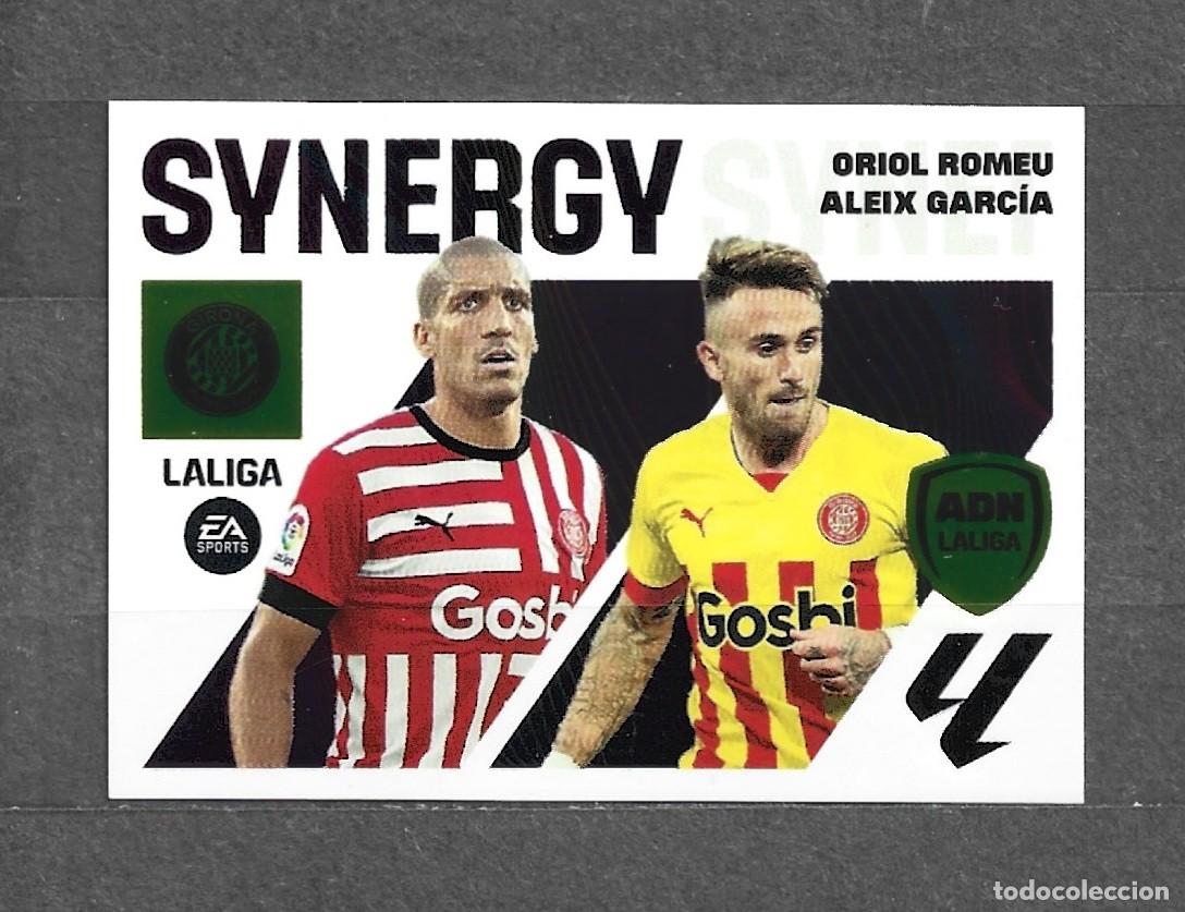 Cromos de f&uacute;tbol: Liga este 23/24 - Oriol Romeu / Aleix Garc&iacute;a - N&ordm; 9 - Girona FC - ADN