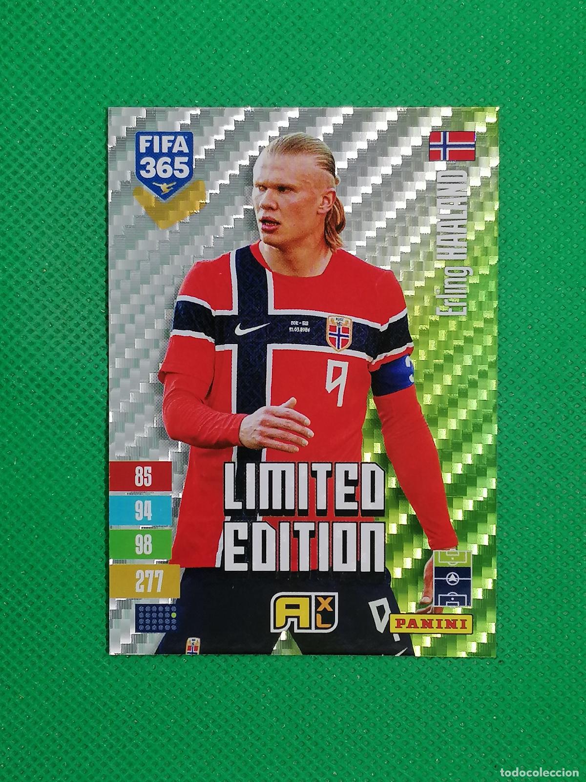 Fu&szlig;ball-Sticker: ERLING HALLAND NORUEGA LIMITED EDITION ⚽ PANINI FIFA 365 26 27 2026 2027 ⚽