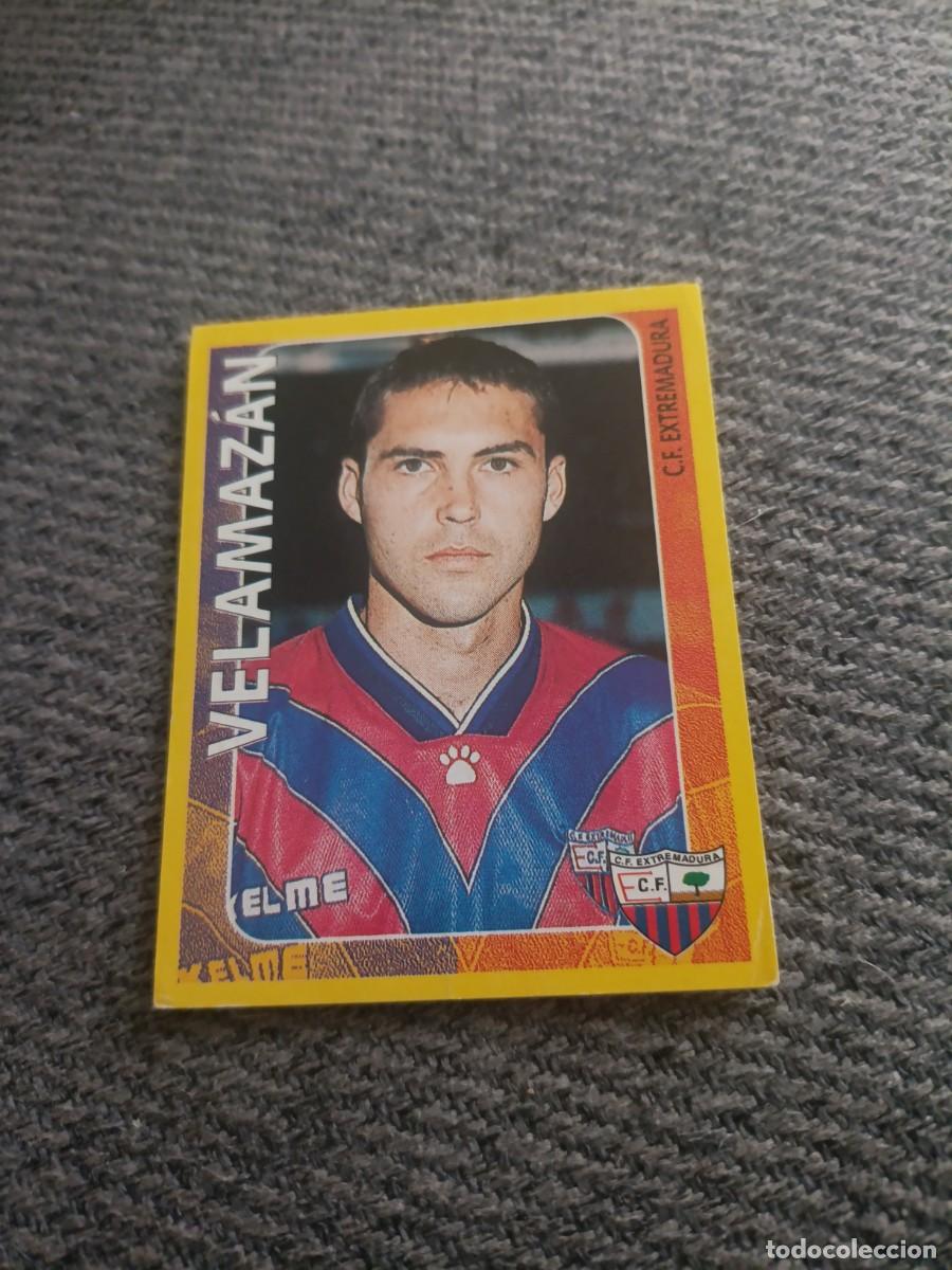 Cromos de f&uacute;tbol: Velamazan Extremadura super campeonato 98/99