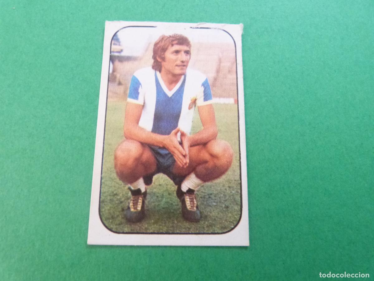 Cromos de f&uacute;tbol: CROMO F&Uacute;TBOL VERDUGO R.C.D. ESPA&Ntilde;OL-ESPANYOL DESPEGADO LIGA ESTE 1976-1977/76-77