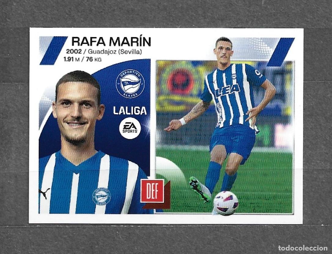 Cromos de f&uacute;tbol: Liga este 23/24 - Rafa Mar&iacute;n - N&ordm; 6 bis - D. Alav&eacute;s - ( Coloca )
