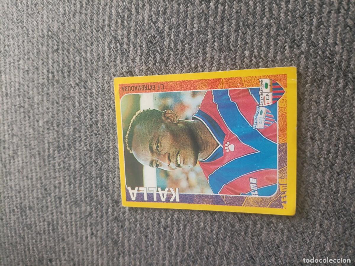 Cromos de f&uacute;tbol: Kalla Extremadura super campeonato 98/99