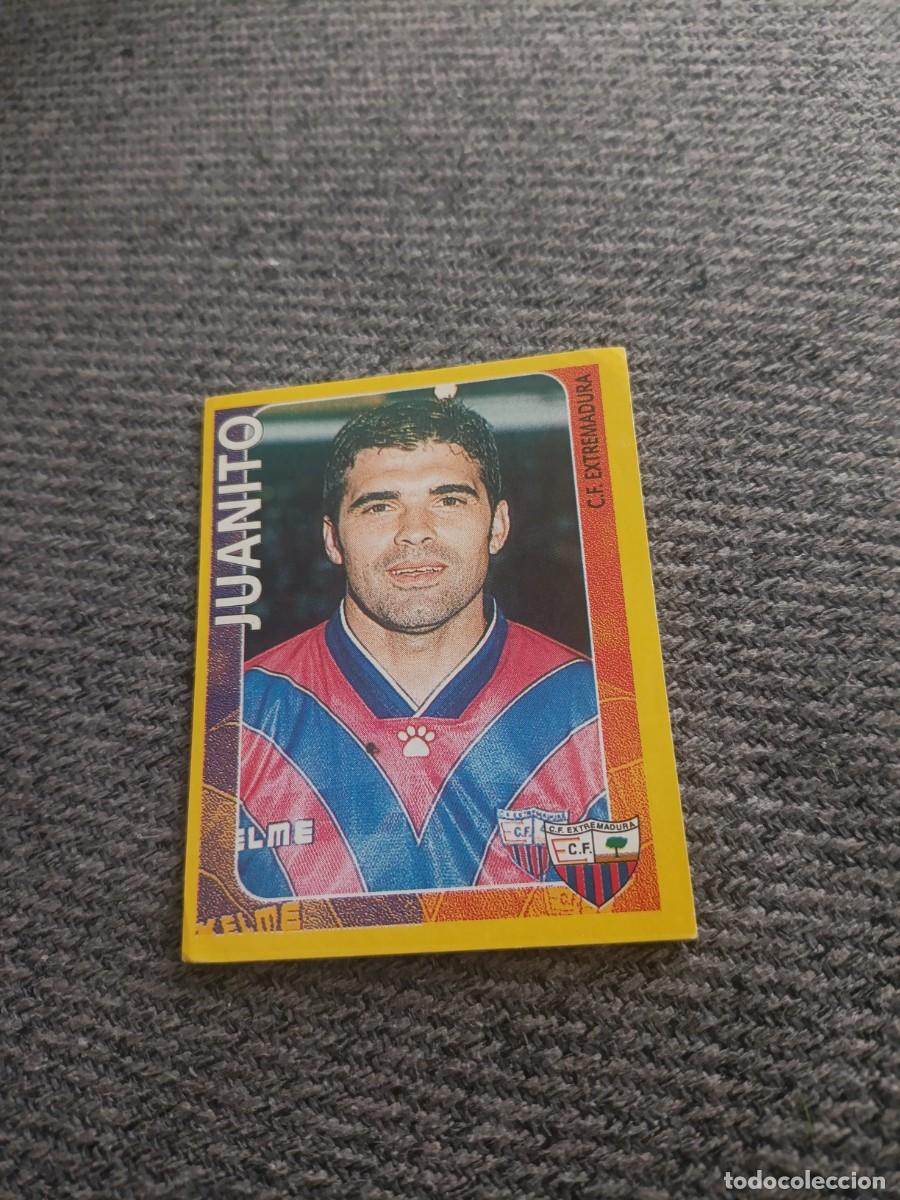 Cromos de f&uacute;tbol: Juanito Extremadura super campeonato 98/99