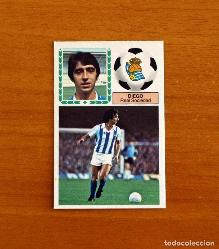 Cromos de f&uacute;tbol: Real Sociedad - Diego - Ediciones Este Liga 1983-1984, 83-84 - Nunca pegado