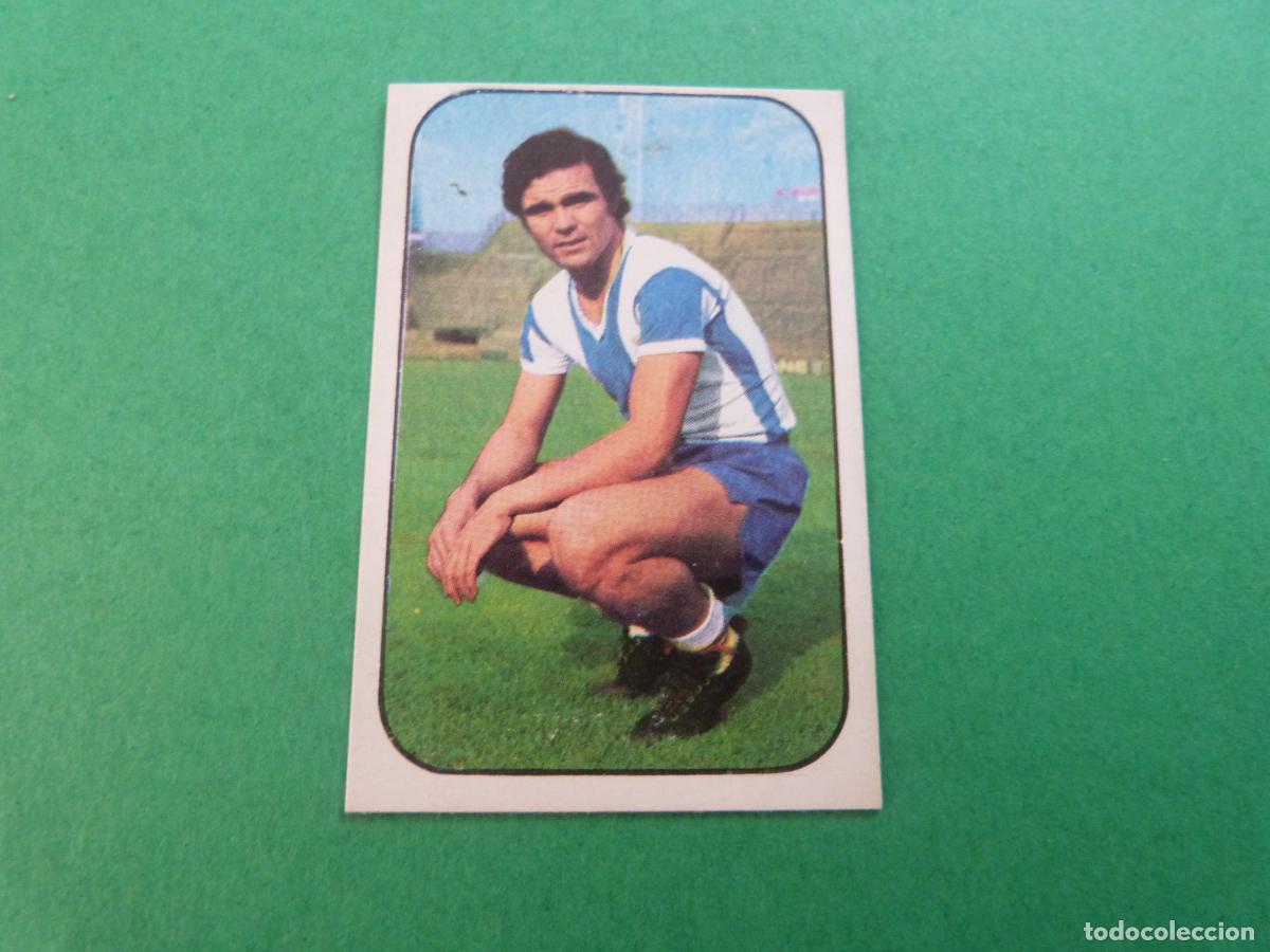 Cromos de f&uacute;tbol: CROMO F&Uacute;TBOL MANOLIN CUESTA R.C.D. ESPA&Ntilde;OL-ESPANYOL DESPEGADO LIGA ESTE 1976-1977/76-77