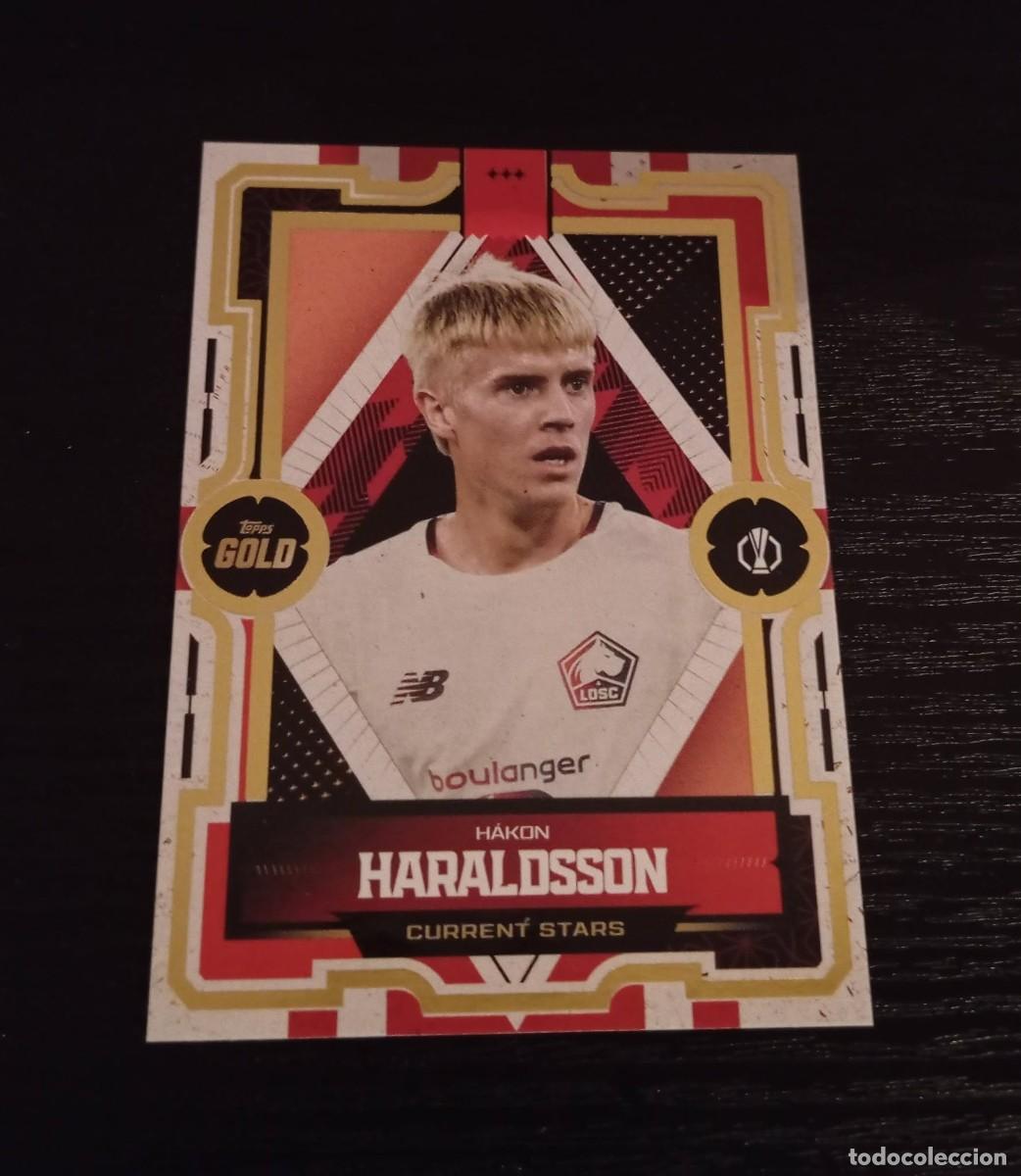 Cromos de f&uacute;tbol: -TOPPS GOLD 25-26 : HARALDSSON ( LOSC )