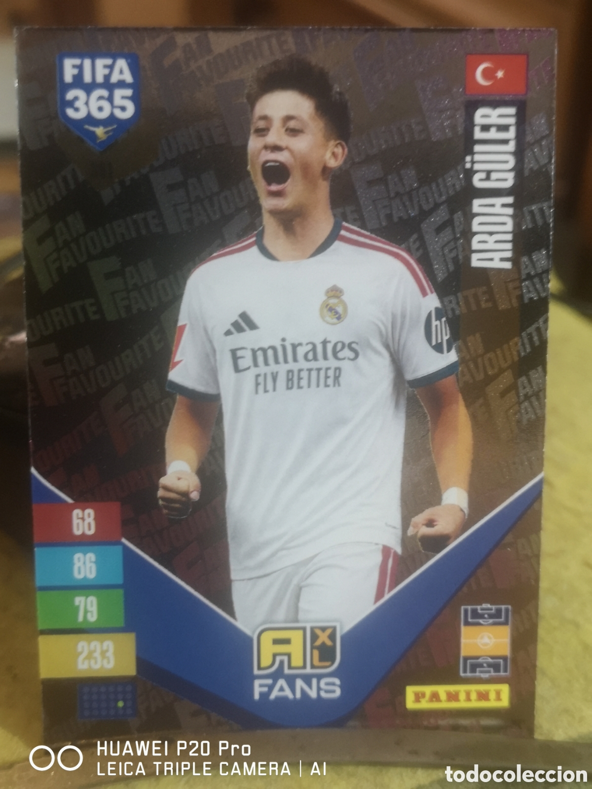 Cromos de f&uacute;tbol: ADRENALYN FIFA 365 2027 FANS PARALELA 391 GULER - REAL MADRID