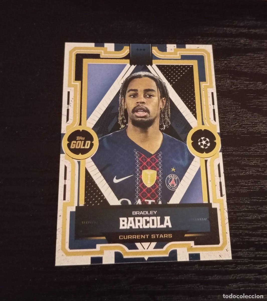 Cromos de f&uacute;tbol: -TOPPS GOLD 25-26 : BARCOLA ( PSG )