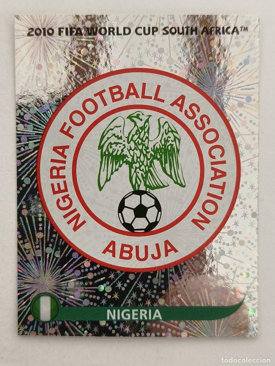 Cromos de f&uacute;tbol: #126 ESCUDO (NIGERIA) MUNDIAL SUDAFRICA 2010 PANINI