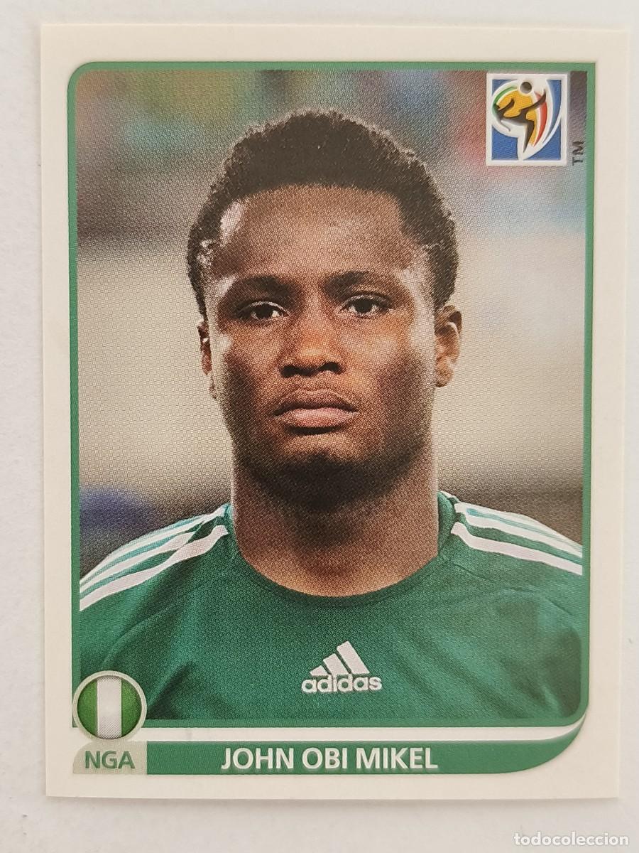 Cromos de f&uacute;tbol: #135 JOHN OBI MIKEL (NIGERIA) MUNDIAL SUDAFRICA 2010 PANINI