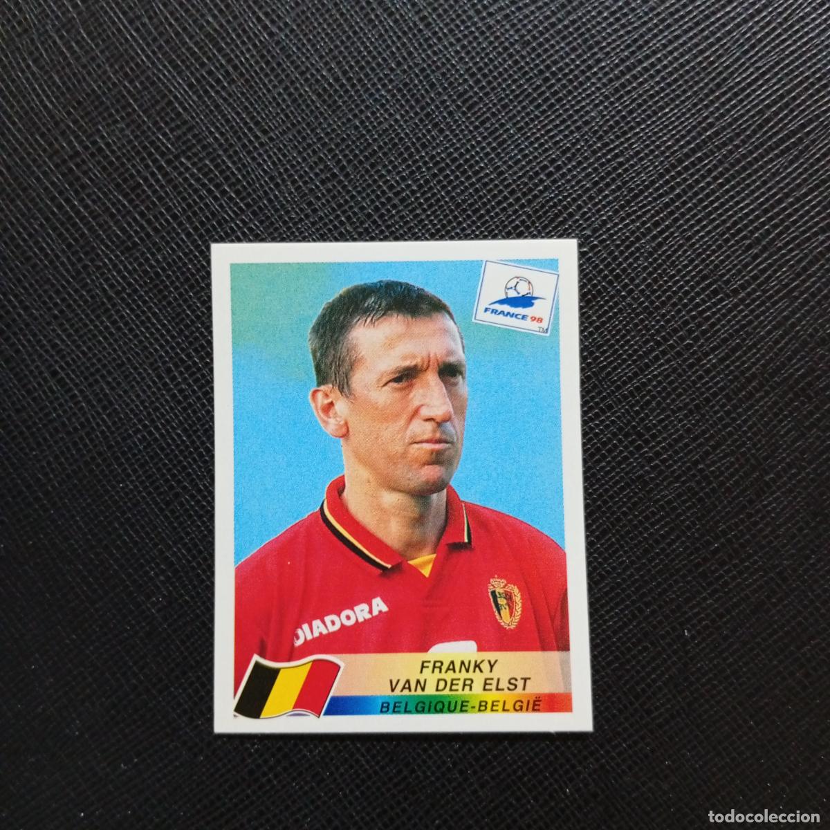 Cromos de f&uacute;tbol: 325 VAN DER ELST BELGICA PANINI 1998 MUNDIAL CROMO FUTBOL FRANCIA 98 - SIN PEGAR - A98 PG19