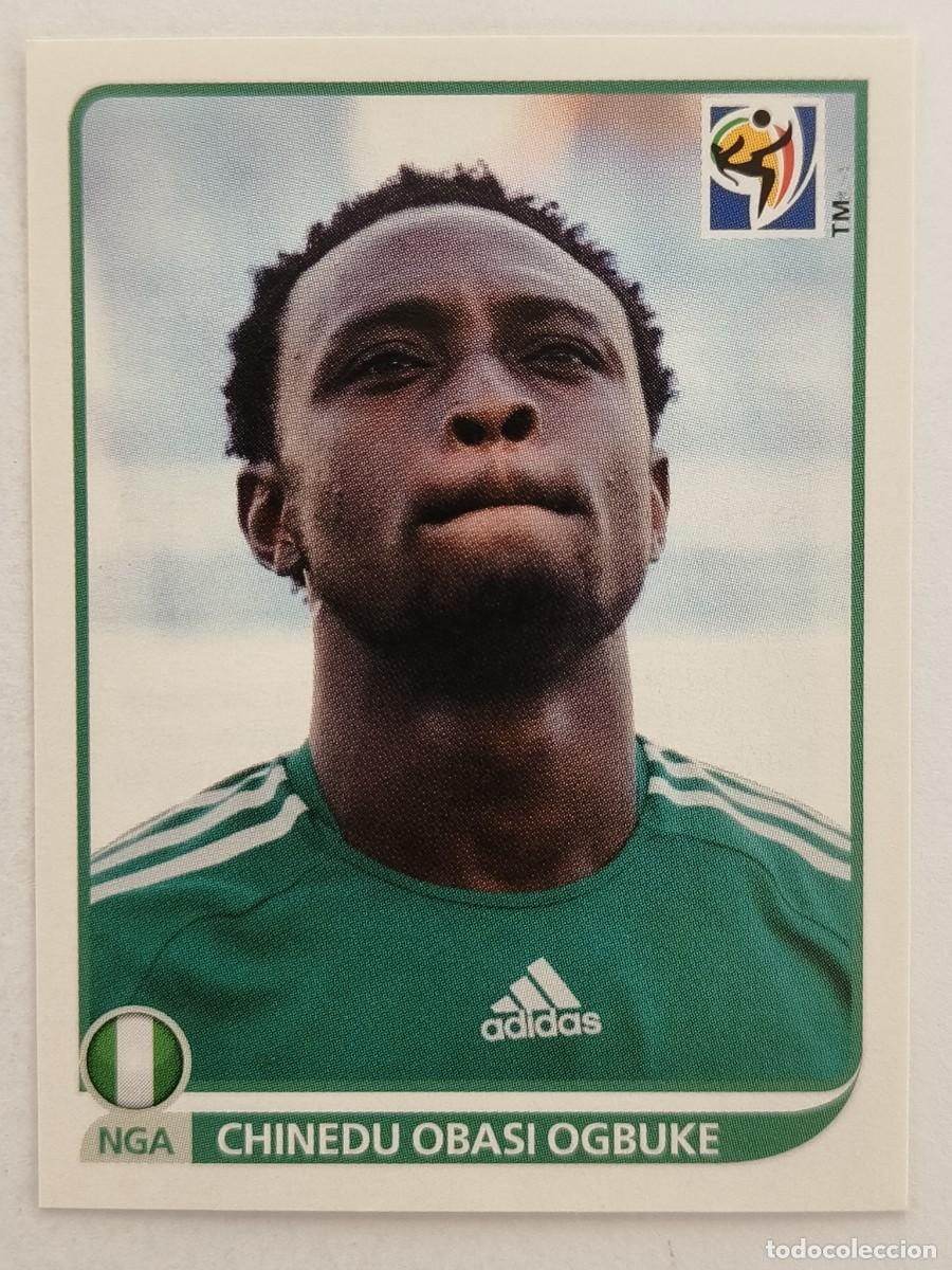 Cartes &agrave; collectionner de Football: #140 CHINEDU OBASI OGBUKE (NIGERIA) MUNDIAL SUDAFRICA 2010 PANINI