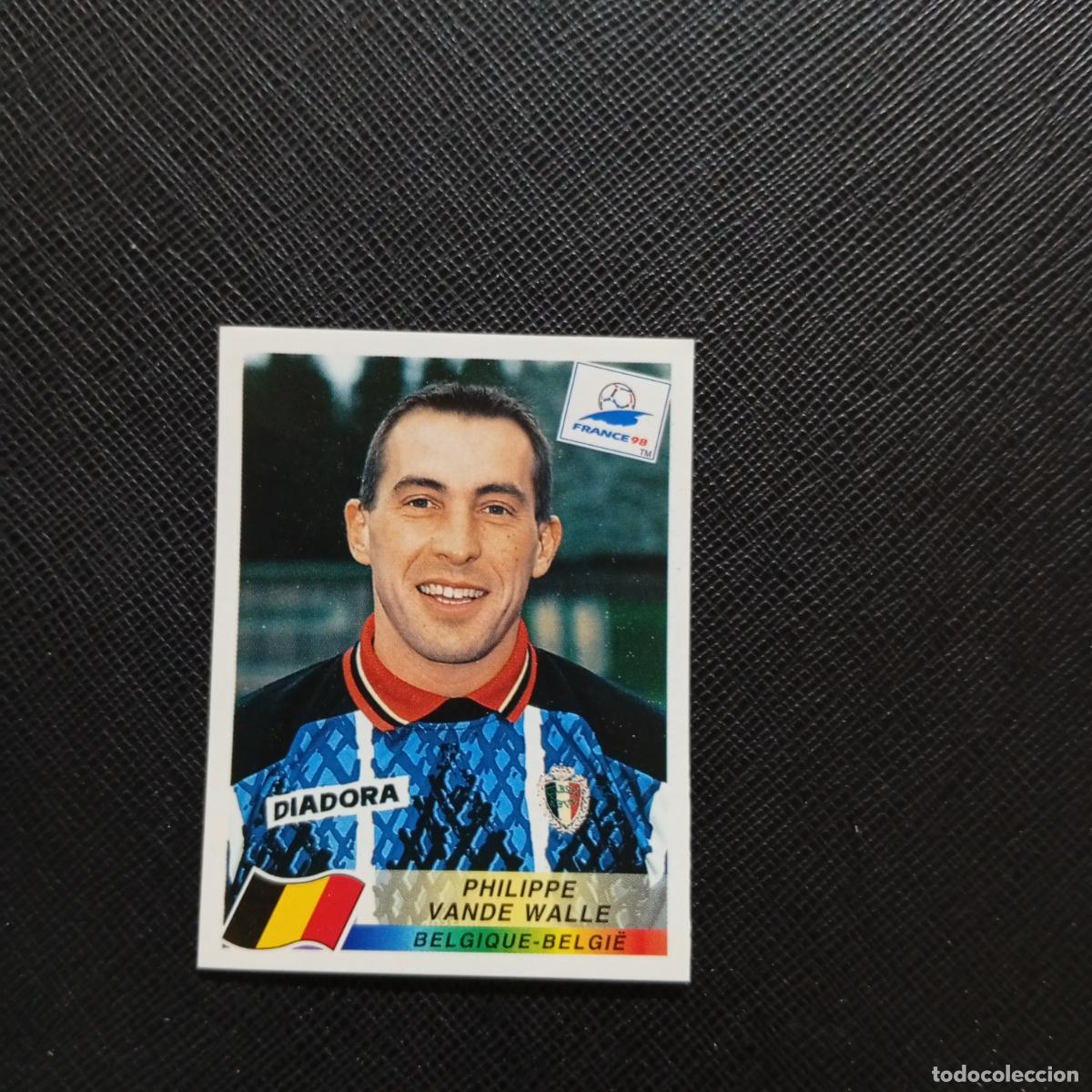 Cromos de f&uacute;tbol: 334 VANDE WALLE BELGICA PANINI 1998 MUNDIAL CROMO FUTBOL FRANCIA 98 - SIN PEGAR - A98 PG91