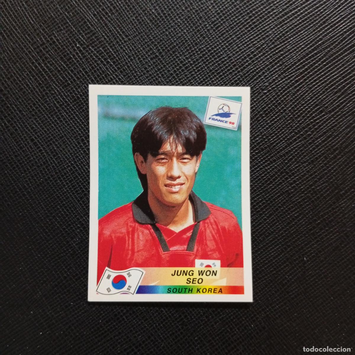 Cromos de f&uacute;tbol: 347 JUNG WON SEO KOREA PANINI 1998 MUNDIAL CROMO FUTBOL FRANCIA 98 - SIN PEGAR - A98 PG73