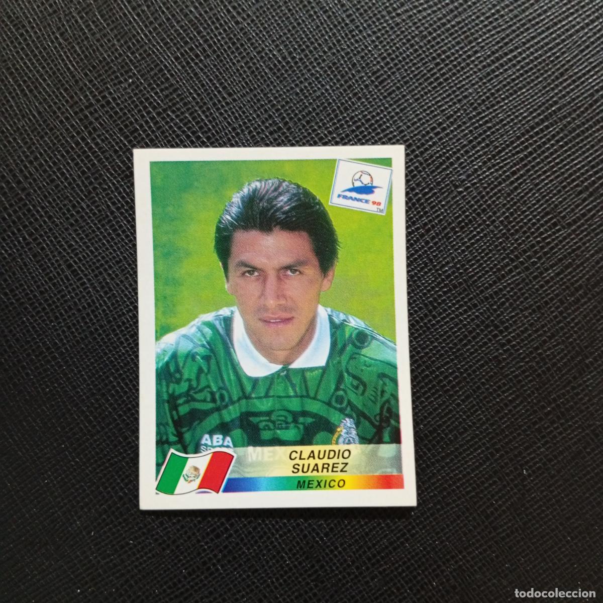 Cromos de f&uacute;tbol: 358 CLAUDIO SUAREZ MEXICO PANINI 1998 MUNDIAL CROMO FUTBOL FRANCIA 98 - SIN PEGAR - A98 PG91