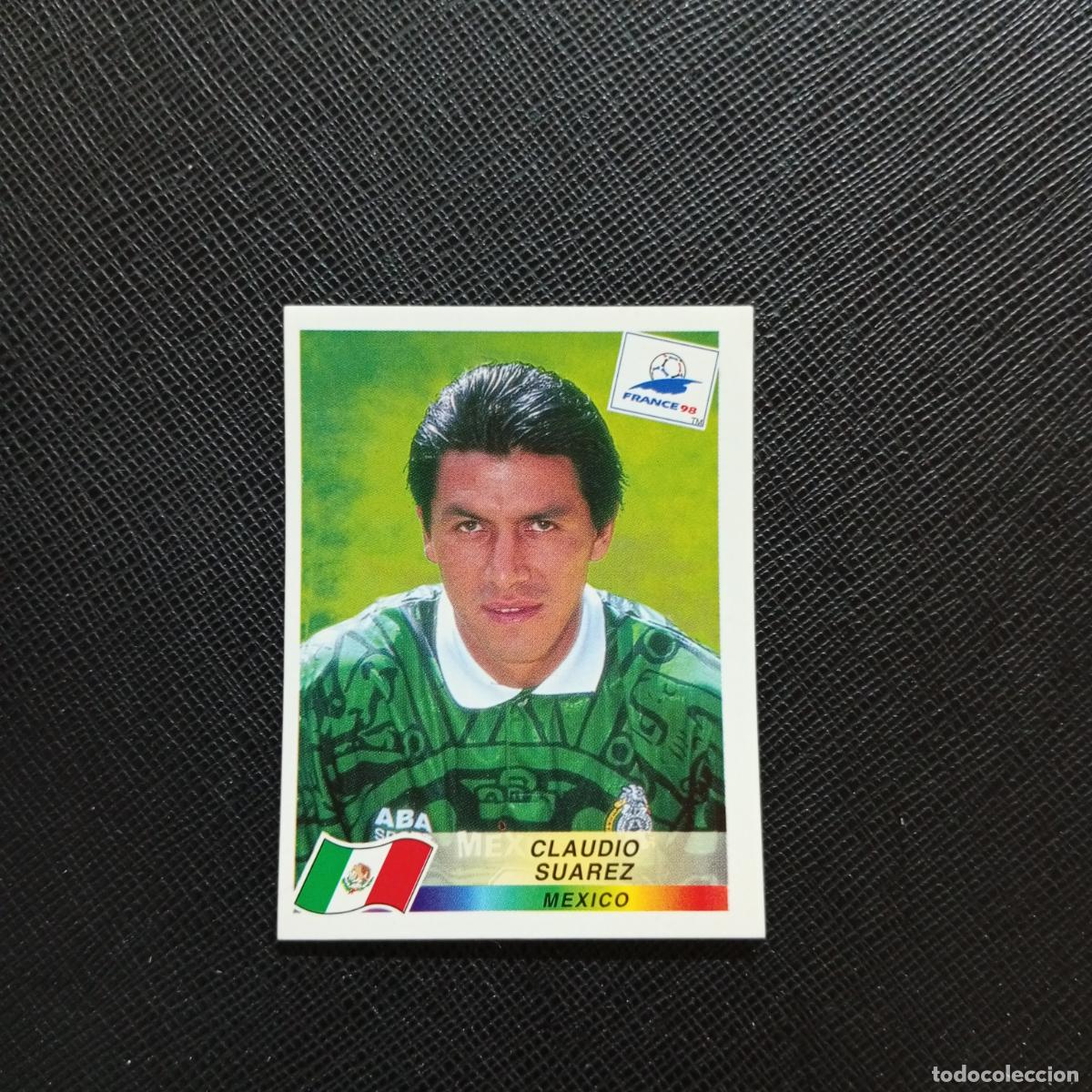 Cartes &agrave; collectionner de Football: 358 CLAUDIO SUAREZ MEXICO PANINI 1998 MUNDIAL CROMO FUTBOL FRANCIA 98 - SIN PEGAR - A98 PG127