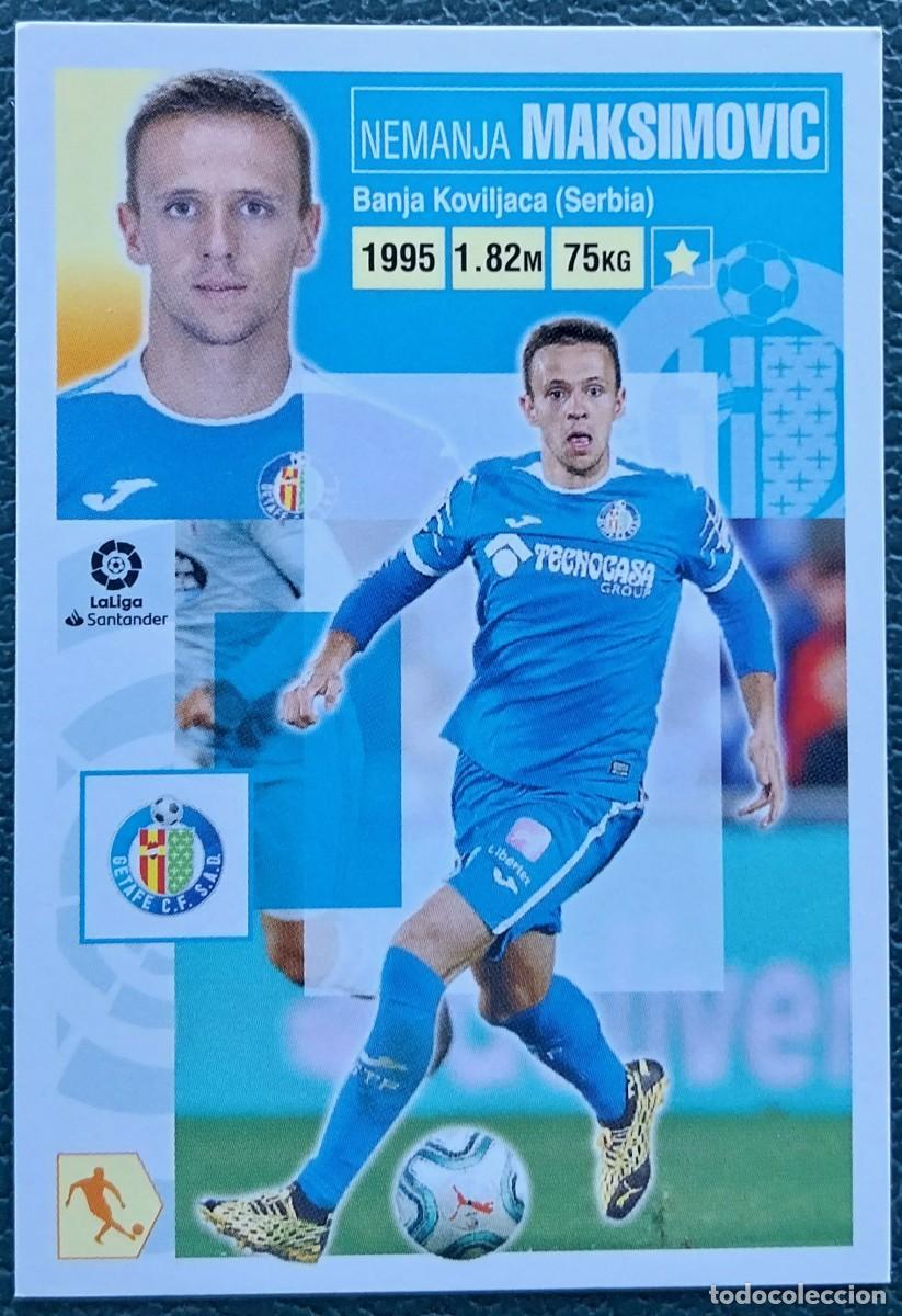 Cromos de f&uacute;tbol: 13 MAKSIMOVIC GETAFE CF CROMOS ALBUM EDICIONES ESTE 2020 2021 20 21