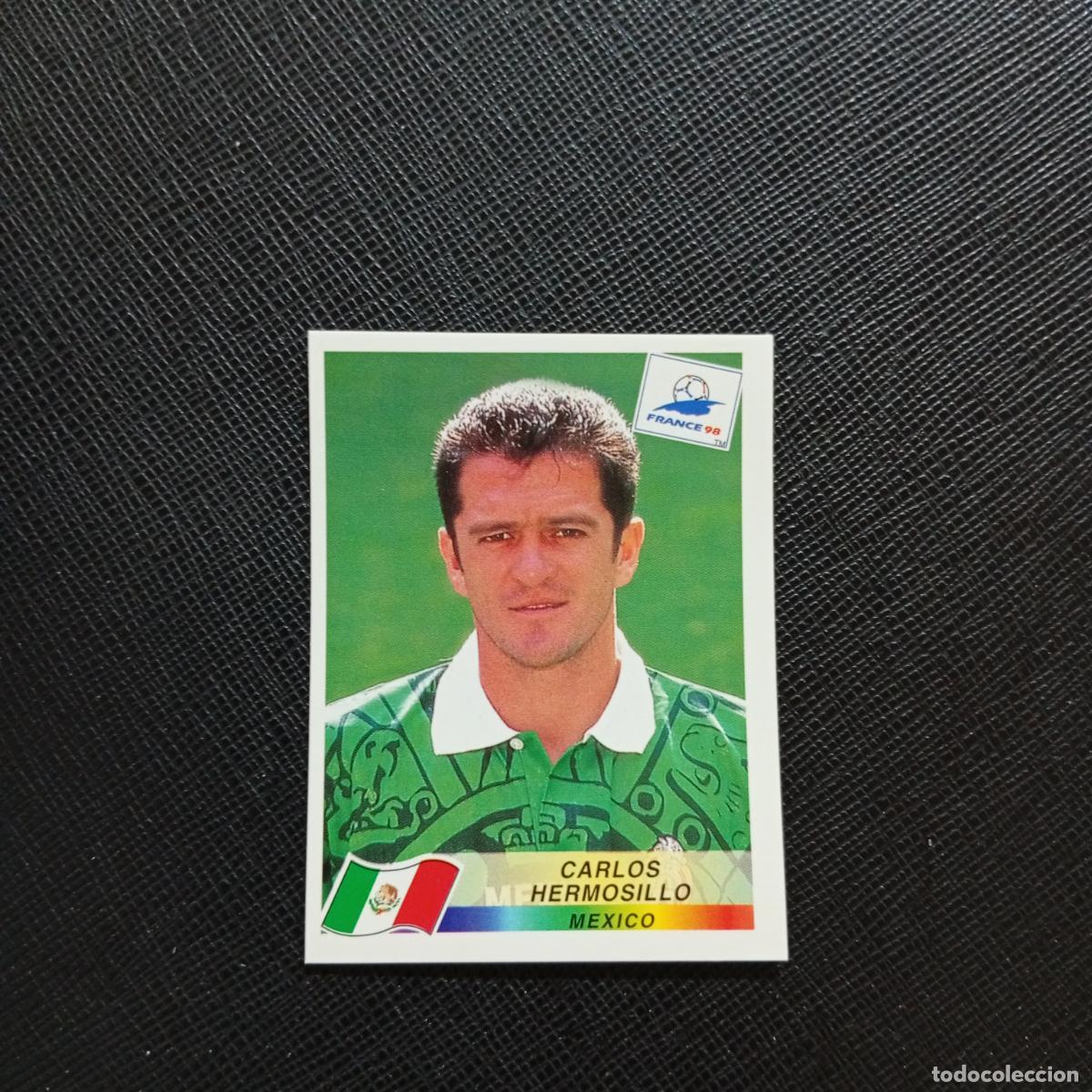 Cromos de f&uacute;tbol: 366 CARLOS HERMOSILLO MEXICO PANINI 1998 MUNDIAL CROMO FUTBOL FRANCIA 98 - SIN PEGAR - A98 PG172