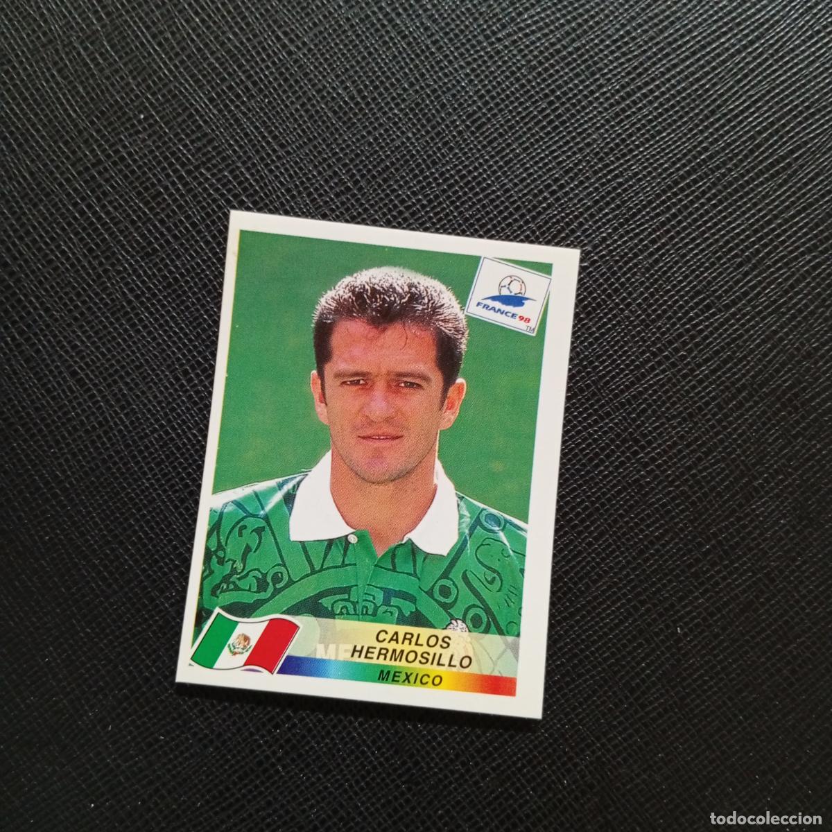 Cromos de f&uacute;tbol: 366 CARLOS HERMOSILLO MEXICO PANINI 1998 MUNDIAL CROMO FUTBOL FRANCIA 98 - SIN PEGAR - A98 PG181