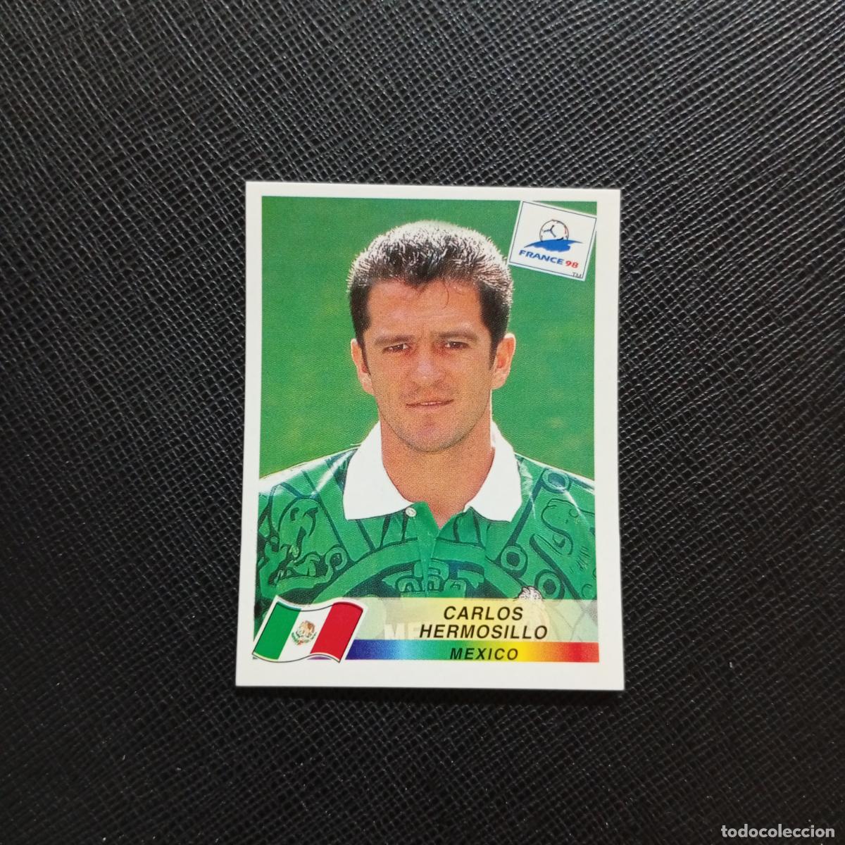 Cromos de f&uacute;tbol: 366 CARLOS HERMOSILLO MEXICO PANINI 1998 MUNDIAL CROMO FUTBOL FRANCIA 98 - SIN PEGAR - A98 PG190