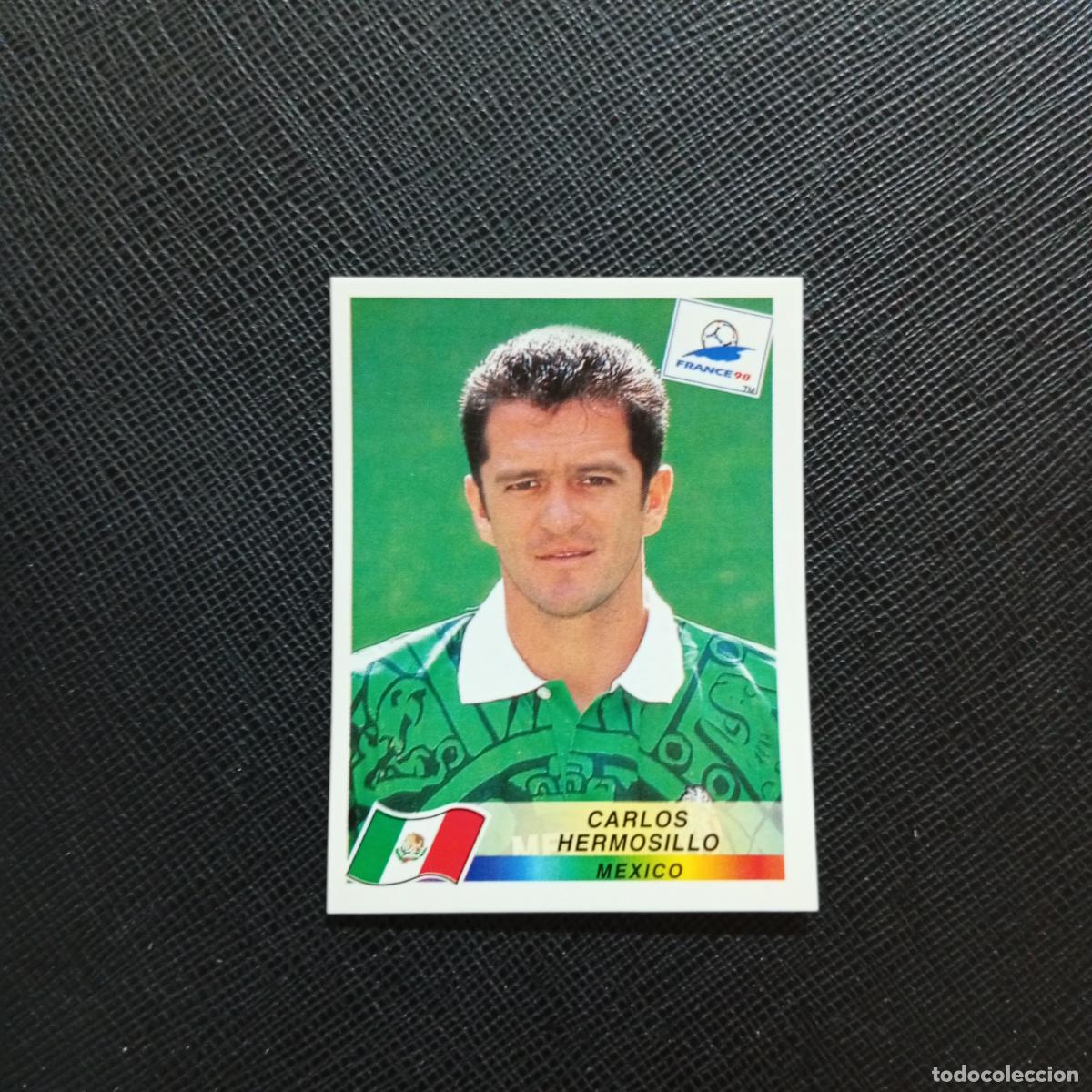 Cromos de f&uacute;tbol: 366 CARLOS HERMOSILLO MEXICO PANINI 1998 MUNDIAL CROMO FUTBOL FRANCIA 98 - SIN PEGAR - A98 PG199
