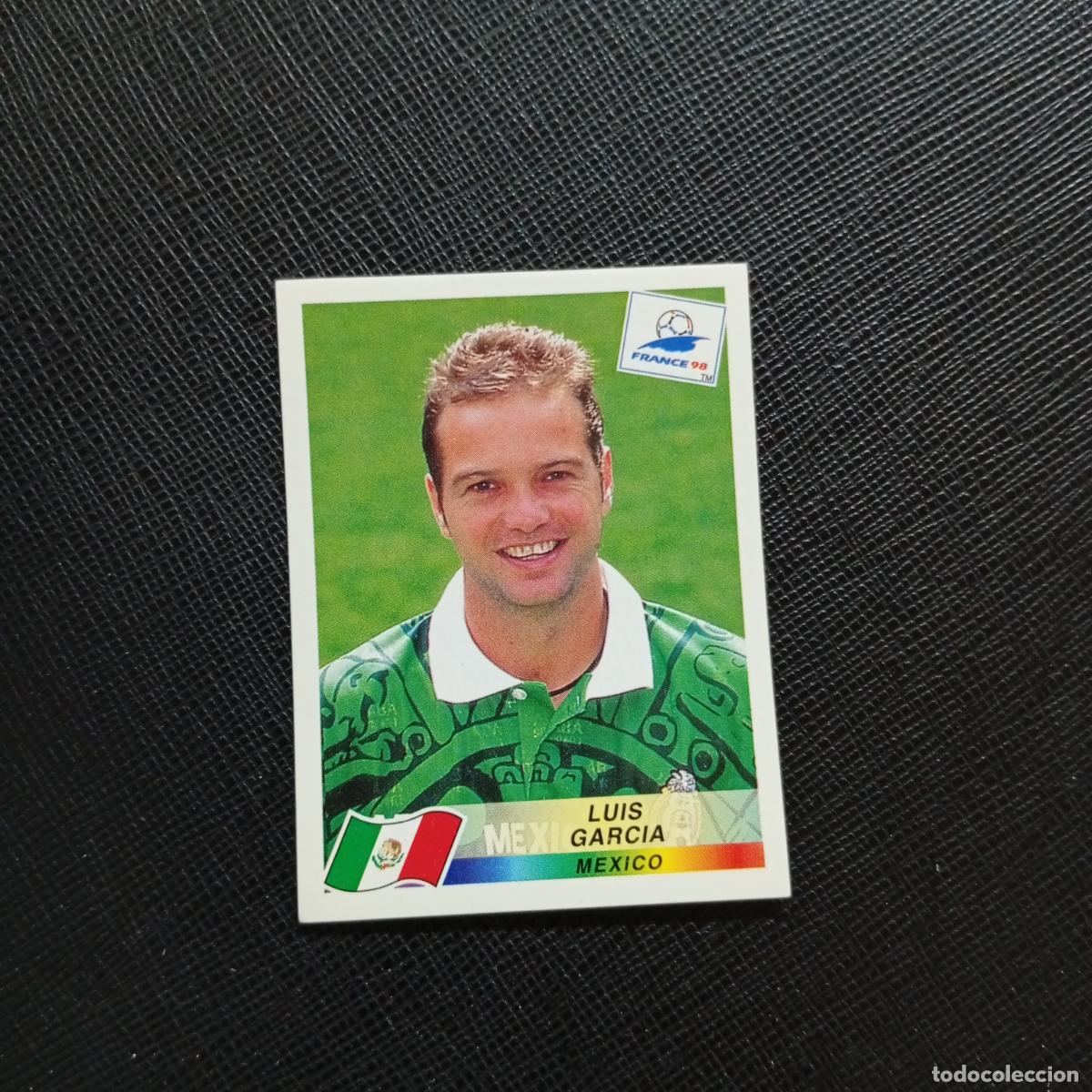 Cromos de Futebol: 368 LUIS GARCIA MEXICO PANINI 1998 MUNDIAL CROMO FUTBOL FRANCIA 98 - SIN PEGAR - A98 PG199