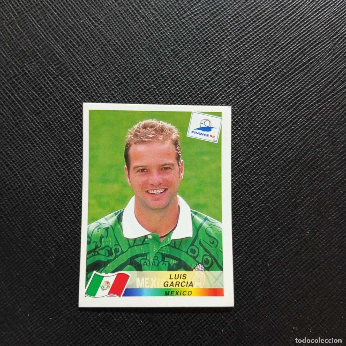 Cromos de Futebol: 368 LUIS GARCIA MEXICO PANINI 1998 MUNDIAL CROMO FUTBOL FRANCIA 98 - SIN PEGAR - A98 PG181