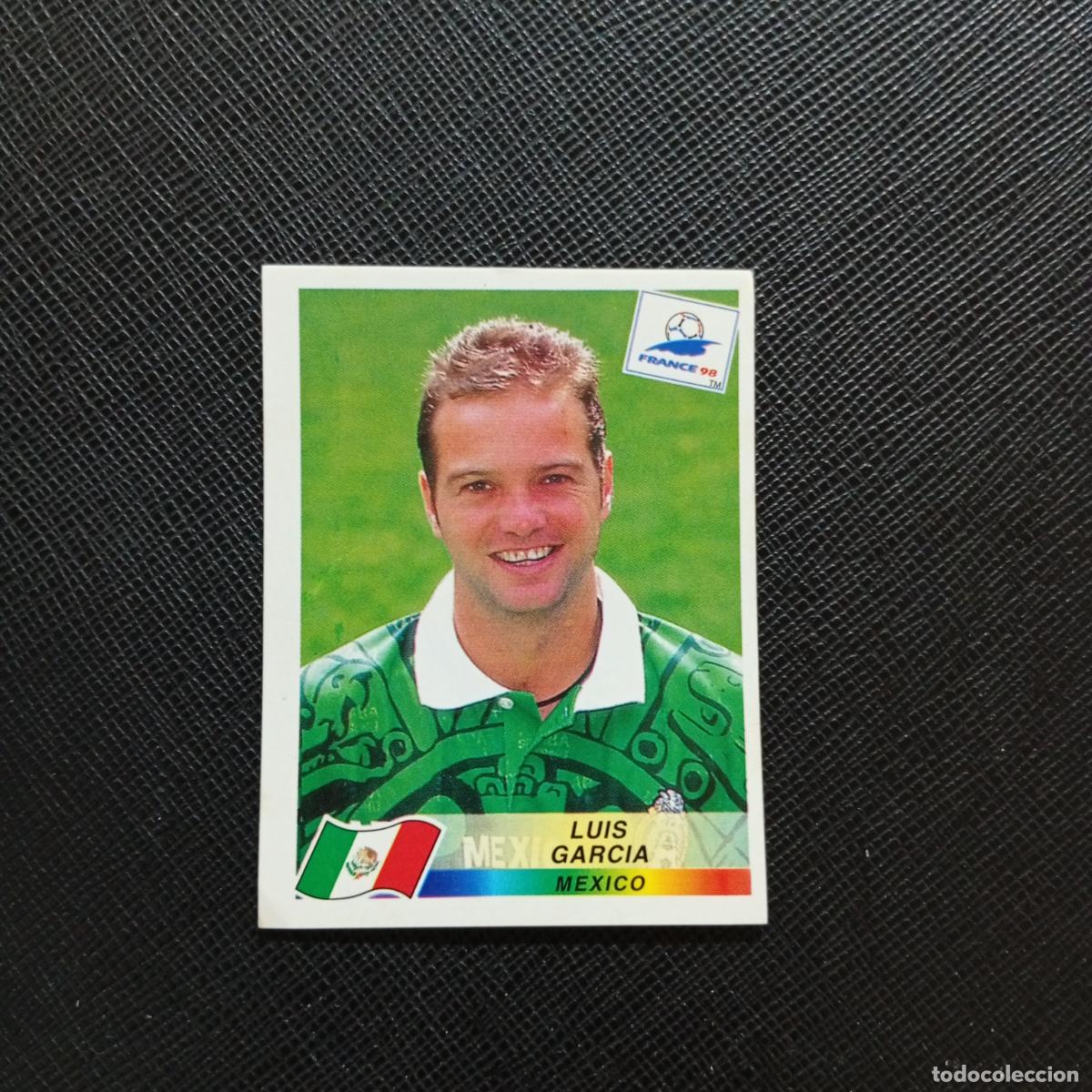 Cromos de Futebol: 368 LUIS GARCIA MEXICO PANINI 1998 MUNDIAL CROMO FUTBOL FRANCIA 98 - SIN PEGAR - A98 PG181 B