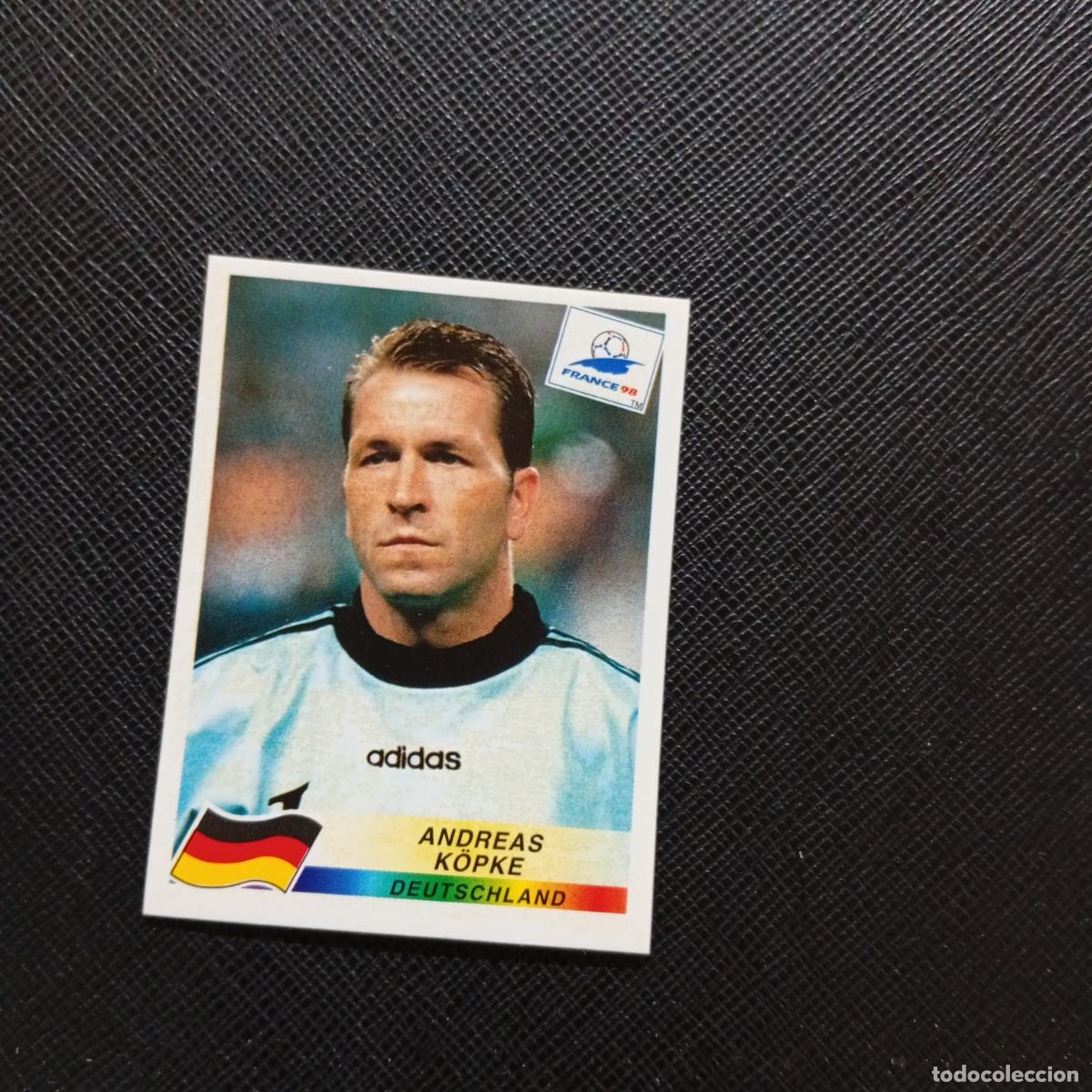 Cromos de f&uacute;tbol: 373 KOPKE ALEMANIA PANINI 1998 MUNDIAL CROMO FUTBOL FRANCIA 98 - SIN PEGAR - A98 PG199