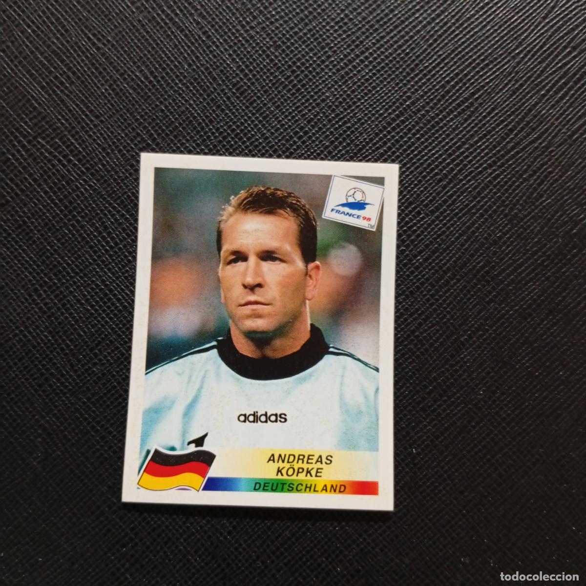 Cromos de f&uacute;tbol: 373 KOPKE ALEMANIA PANINI 1998 MUNDIAL CROMO FUTBOL FRANCIA 98 - SIN PEGAR - A98 PG199 B