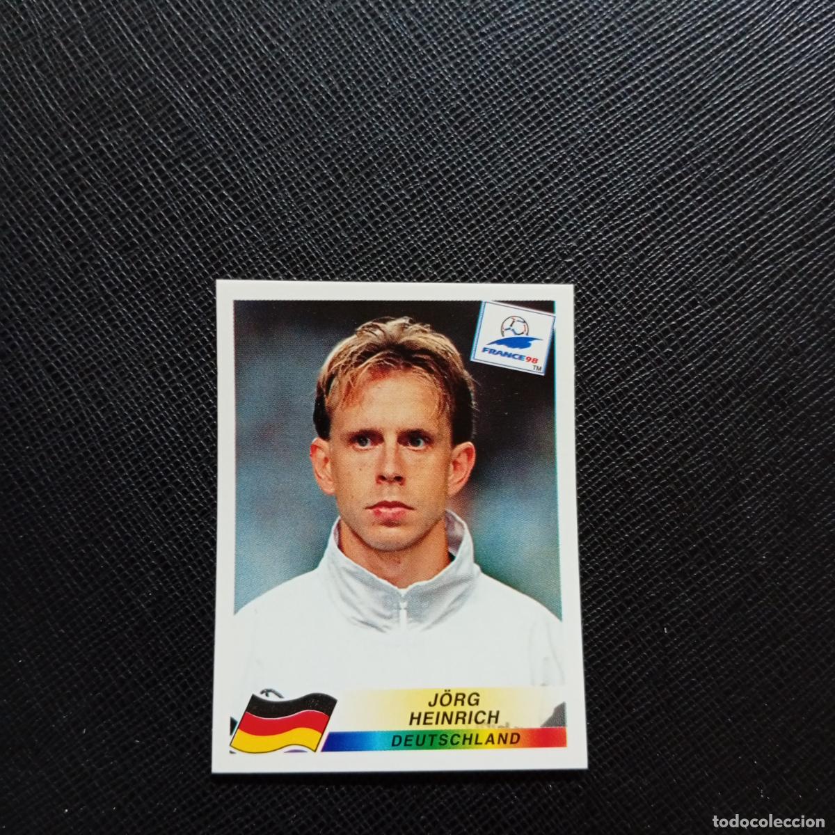 Cromos de f&uacute;tbol: 382 JORG HEINRICH ALEMANIA PANINI 1998 MUNDIAL CROMO FUTBOL FRANCIA 98 - SIN PEGAR - A98 PG208