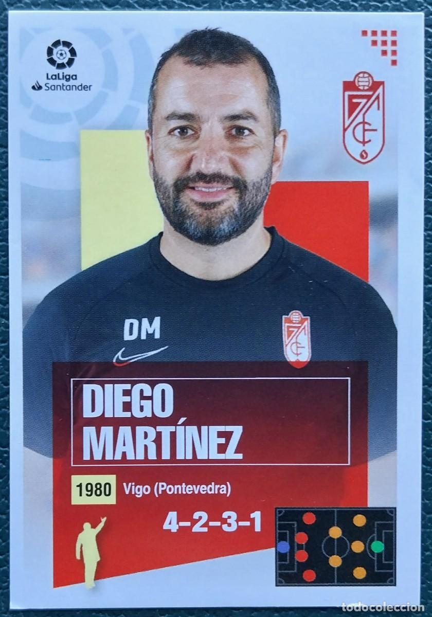 Cromos de f&uacute;tbol: 1 DIEGO MARTINEZ GRANADA CF CROMOS ALBUM EDICIONES ESTE 2020 2021 20 21