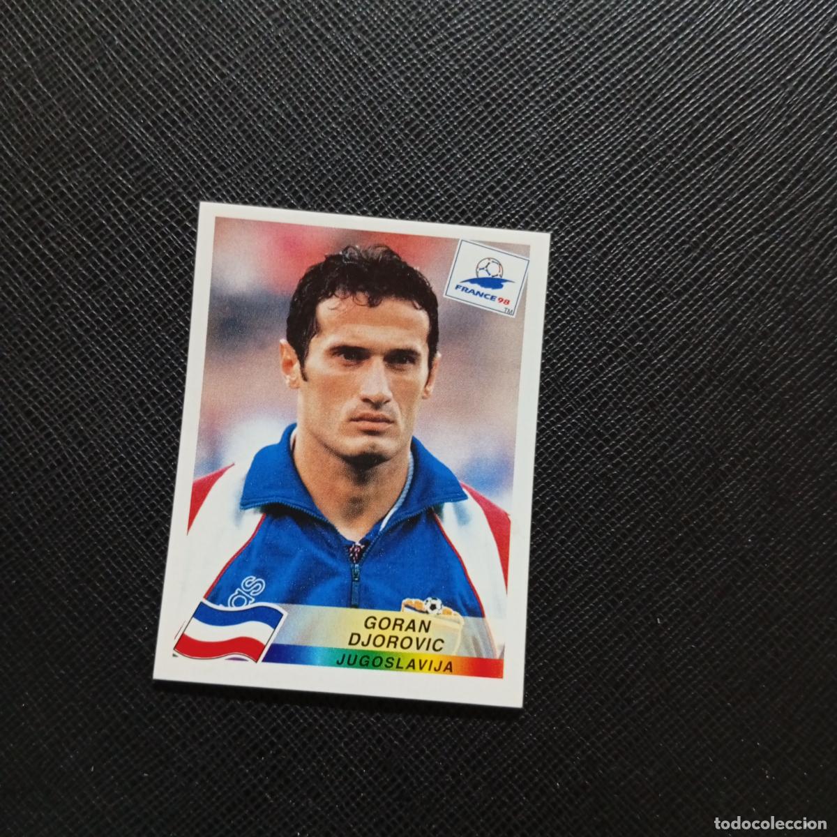Cromos de f&uacute;tbol: 393 GORAN DJOROVIC YUGOSLAVIA PANINI 1998 MUNDIAL CROMO FUTBOL FRANCIA 98 - SIN PEGAR - A98 PG217