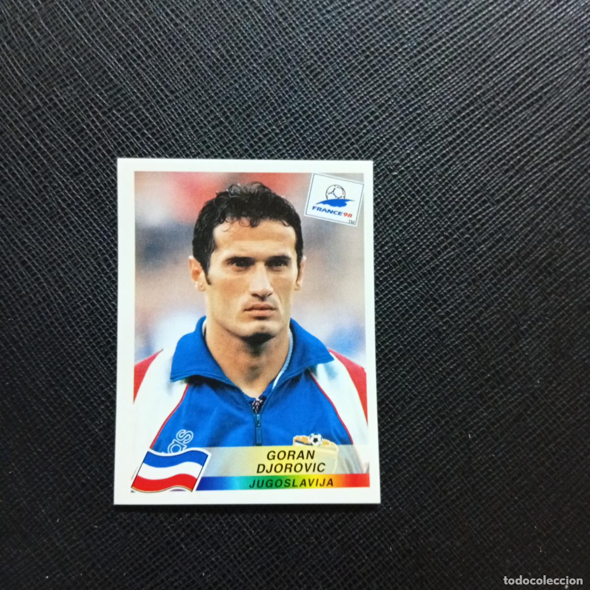 Cromos de f&uacute;tbol: 393 GORAN DJOROVIC YUGOSLAVIA PANINI 1998 MUNDIAL CROMO FUTBOL FRANCIA 98 - SIN PEGAR - A98 PG208