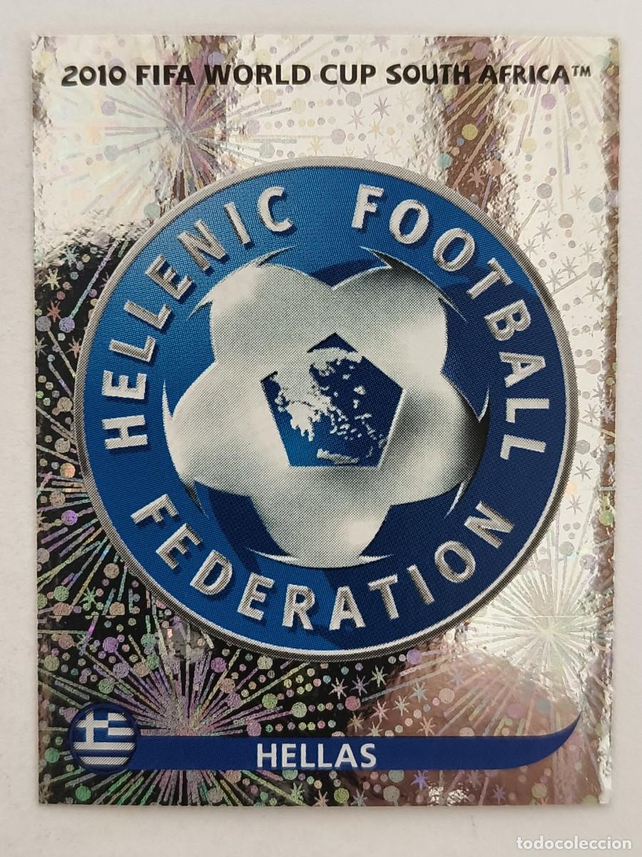 Cromos de f&uacute;tbol: #164 ESCUDO (GRECIA) MUNDIAL SUDAFRICA 2010 PANINI