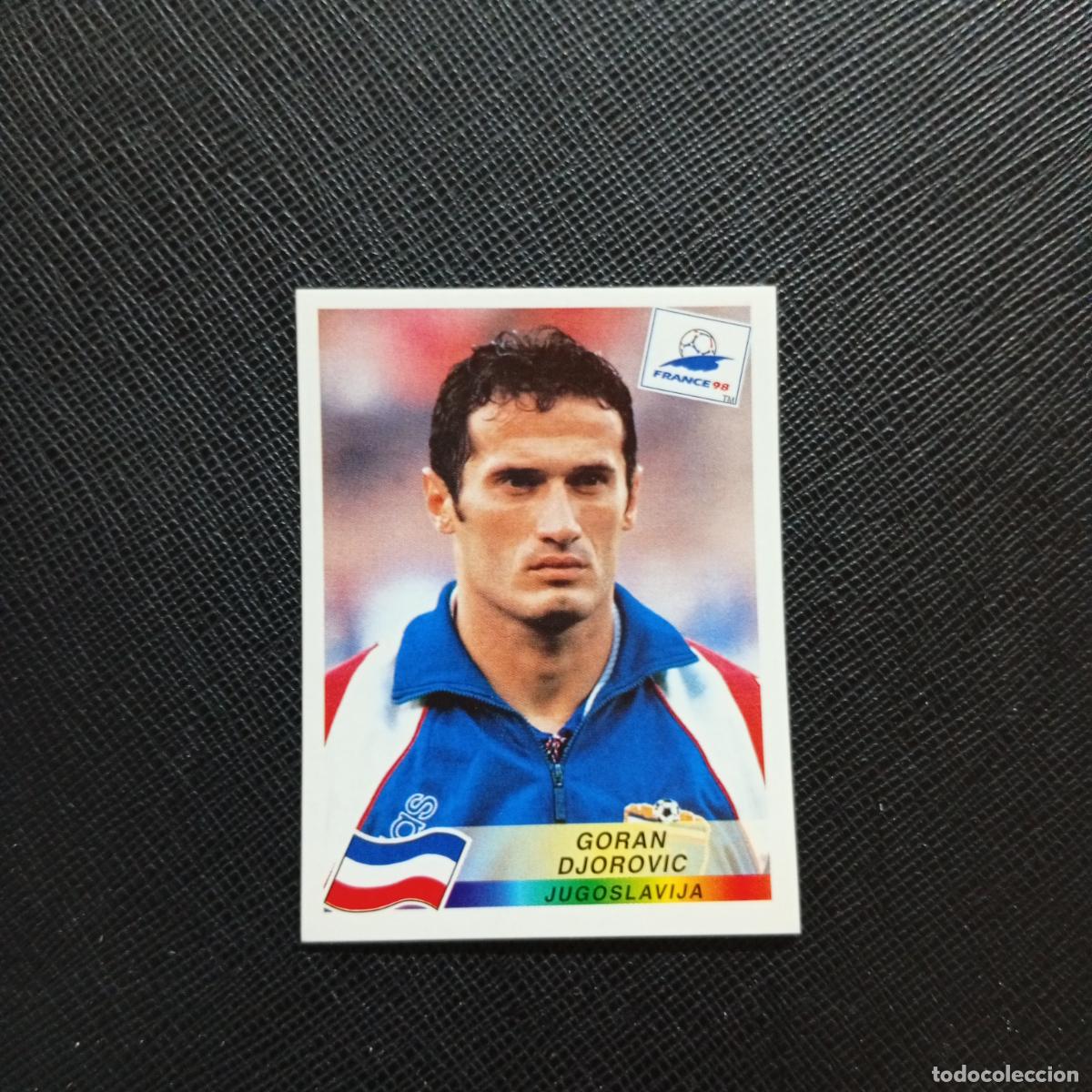 Cromos de f&uacute;tbol: 393 GORAN DJOROVIC YUGOSLAVIA PANINI 1998 MUNDIAL CROMO FUTBOL FRANCIA 98 - SIN PEGAR - A98 PG208 B