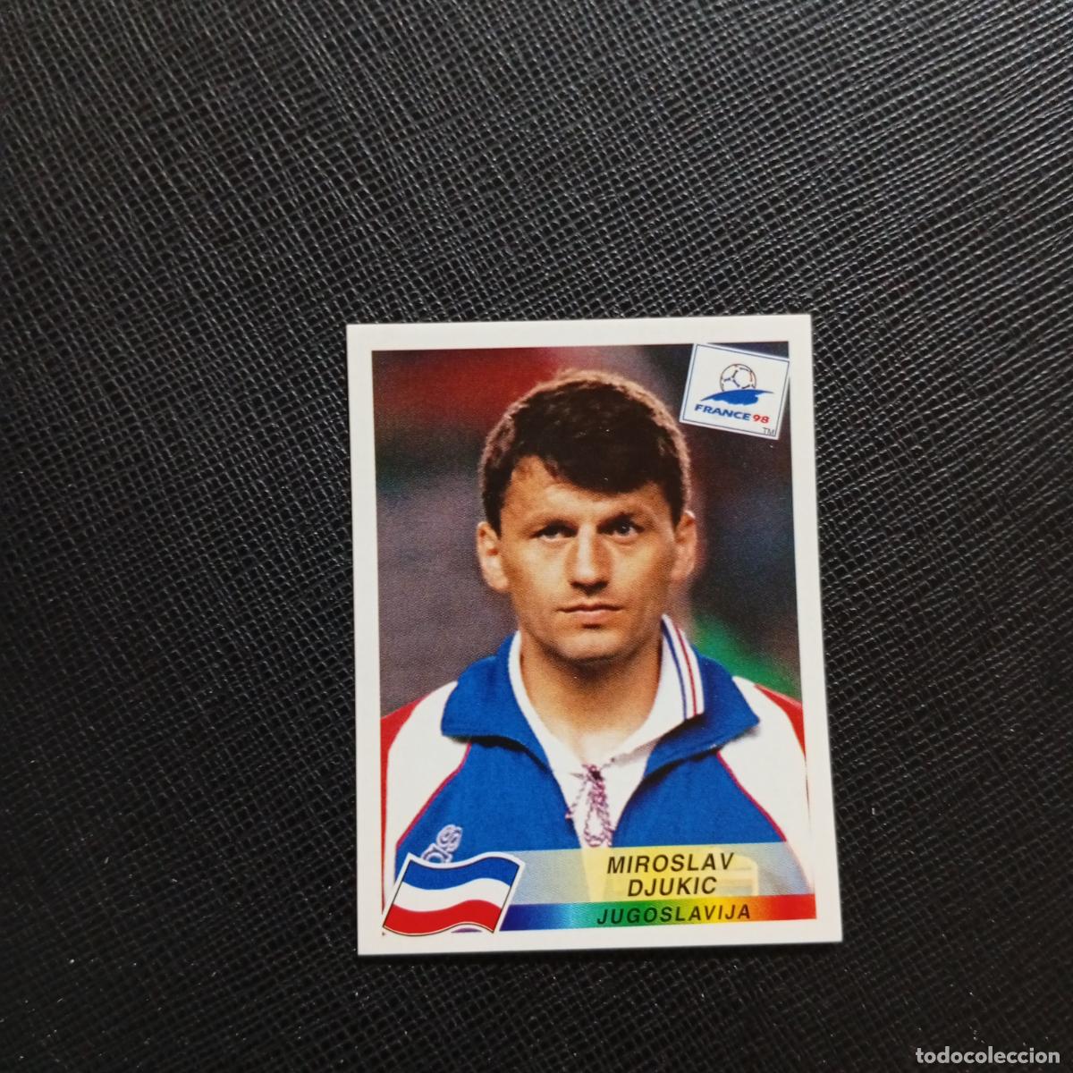 Cromos de f&uacute;tbol: 394 DJUKIC YUGOSLAVIA PANINI 1998 MUNDIAL CROMO FUTBOL FRANCIA 98 - SIN PEGAR - A98 PG208