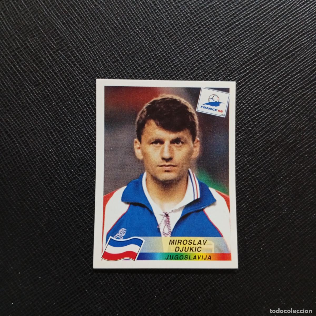 Figurine di Calcio: 394 DJUKIC YUGOSLAVIA PANINI 1998 MUNDIAL CROMO FUTBOL FRANCIA 98 - SIN PEGAR - A98 PG217