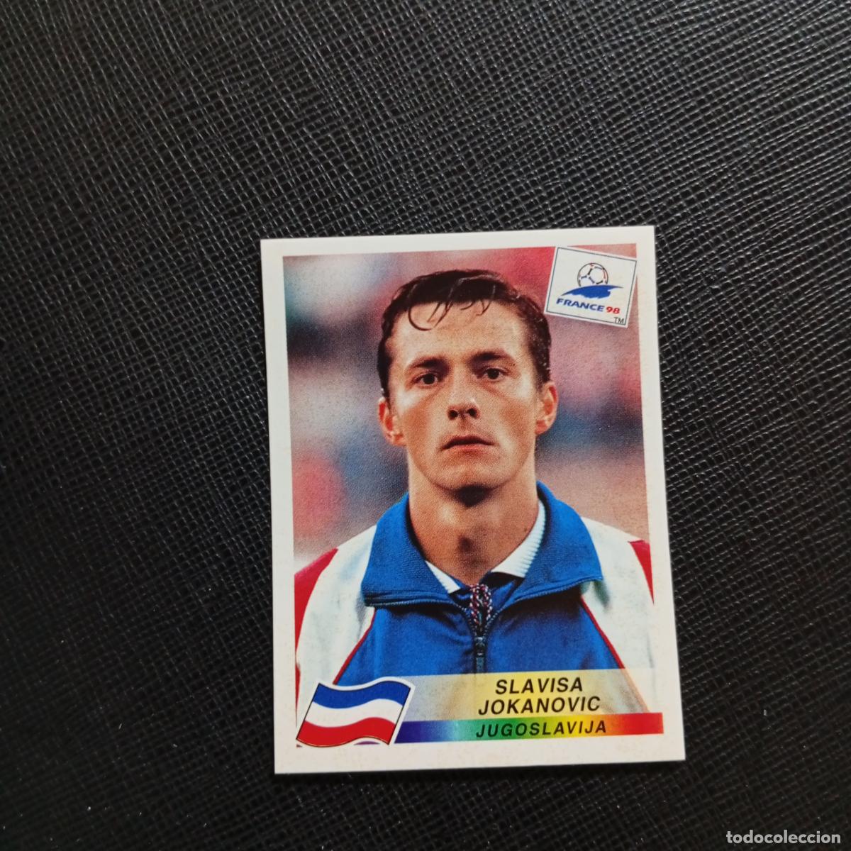 Figurine di Calcio: 397 JOKANOVIC YUGOSLAVIA PANINI 1998 MUNDIAL CROMO FUTBOL FRANCIA 98 - SIN PEGAR - A98 PG217