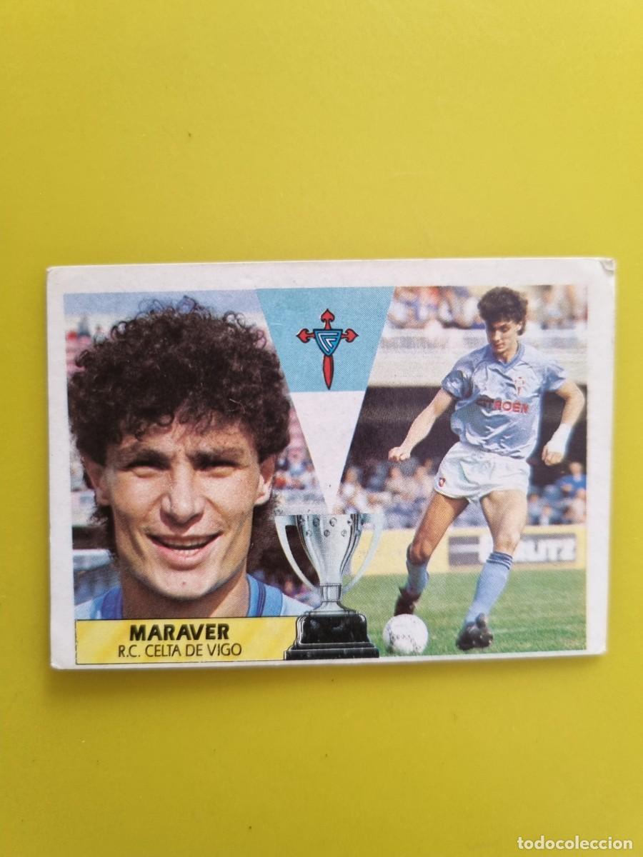 Figurine di Calcio: CROMO LIGA ESTE 87 88 1987 1988 NUNCA PEGADO SIN PEGAR MARAVER CELTA DE VIGO AR1026