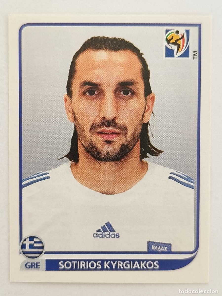 Figurine di Calcio: #166 SOTIRIOS KYRGIAKOS (GRECIA) MUNDIAL SUDAFRICA 2010 PANINI