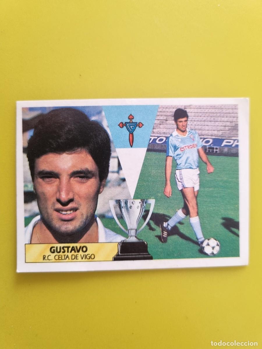 Figurine di Calcio: CROMO LIGA ESTE 87 88 1987 1988 NUNCA PEGADO SIN PEGAR GUSTAVO CELTA DE VIGO AR1026