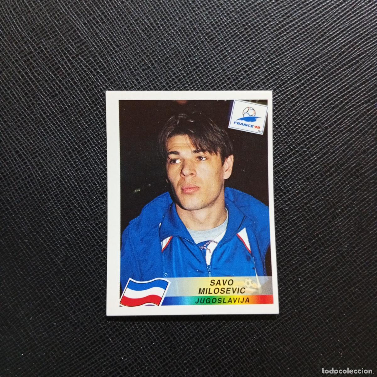 Figurine di Calcio: 405 SAVO MILOSEVIC YUGOSLAVIA PANINI 1998 MUNDIAL CROMO FUTBOL FRANCIA 98 - SIN PEGAR - A98 PG208