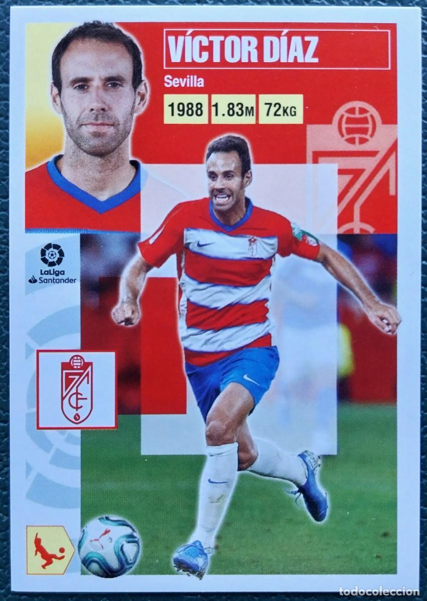 Figurine di Calcio: 4 VICTOR DIAZ GRANADA CF CROMOS ALBUM EDICIONES ESTE 2020 2021 20 21